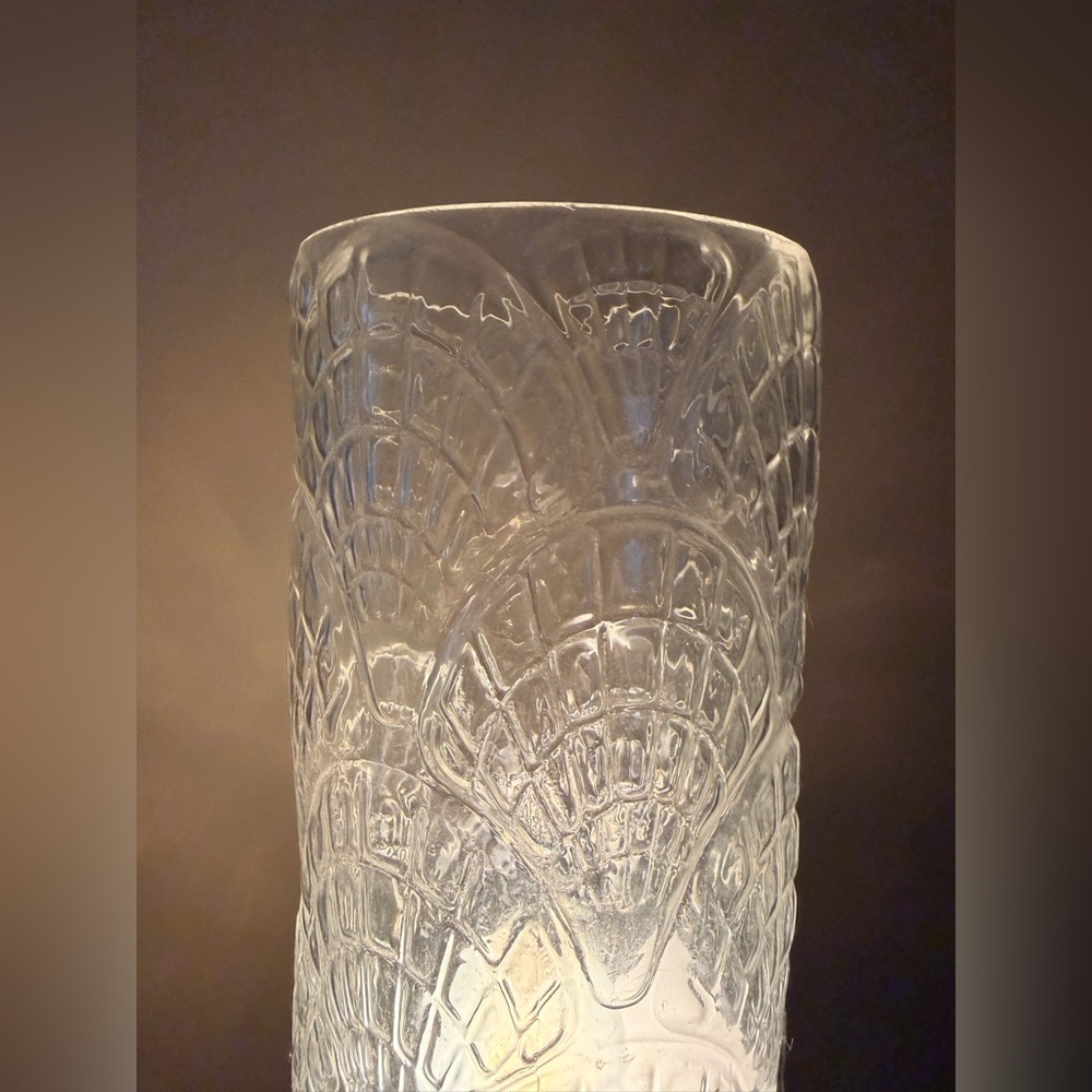 Textured Glass Table Lamp - Picture 6 of 6